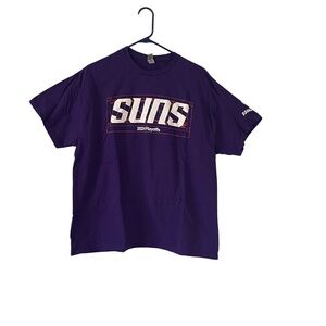 NEW!  Phoenix Suns 2024 Playoffs Shirt Men’s XL Purple Tee – NBA Basketball